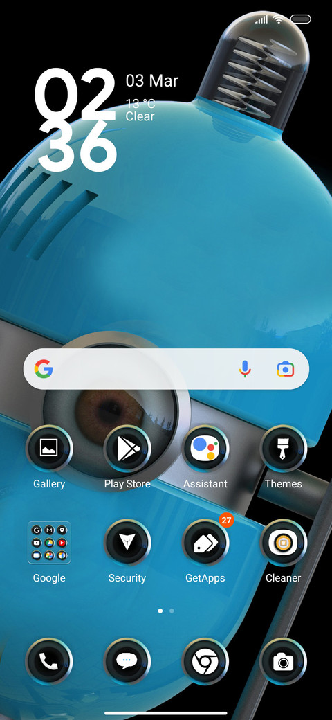 Futuristic fi screenshot