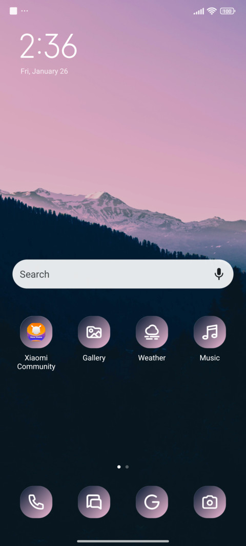 Landscape screenshot