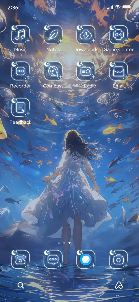 Undersea Star Sky screenshot