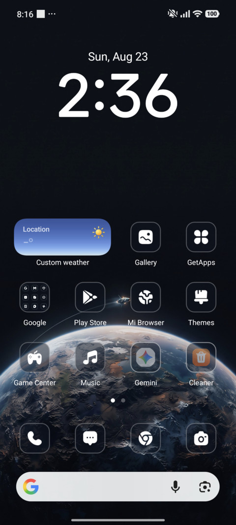 Earthrise screenshot