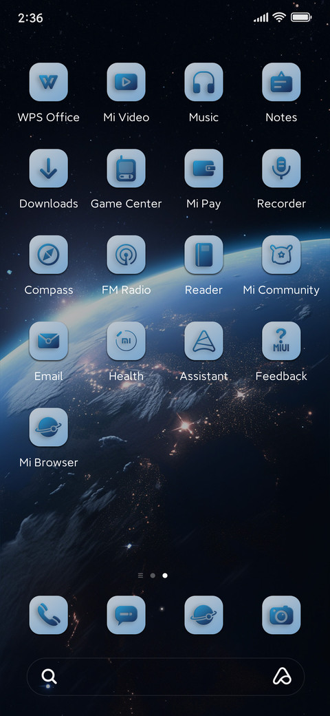 Earth order screenshot