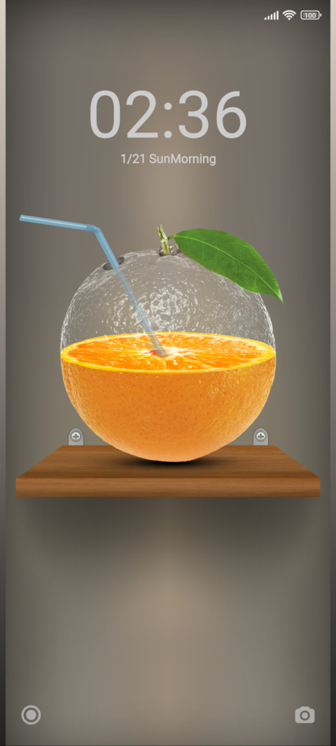 Orange screenshot
