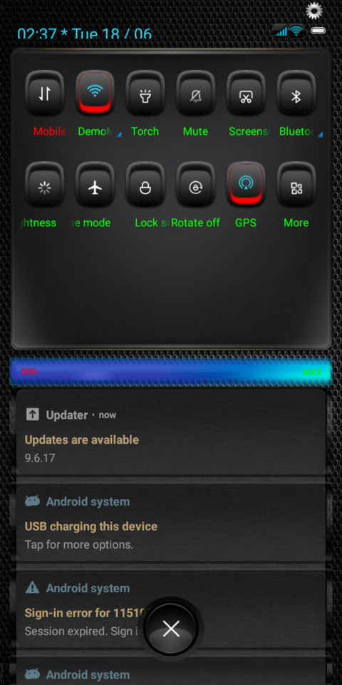 Black rhyme V10 screenshot
