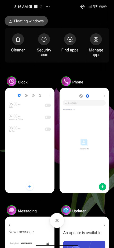 amoled pink screenshot