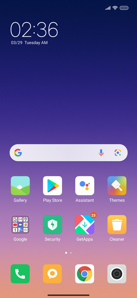 MIUI 9 MOD screenshot