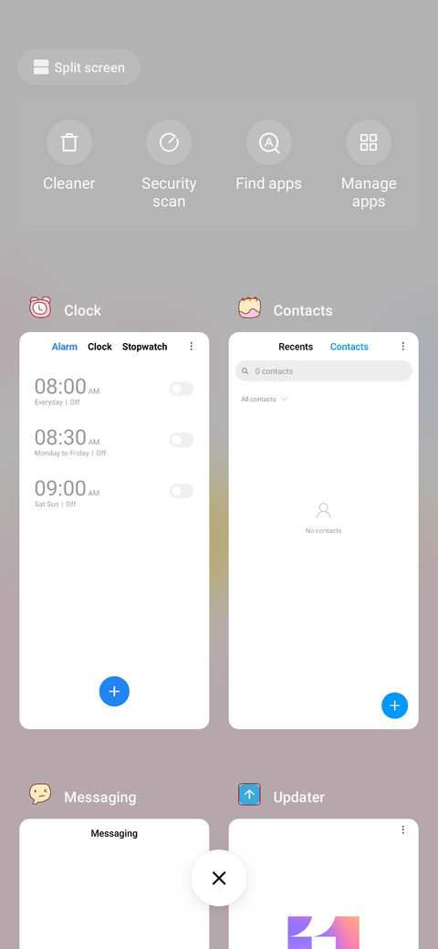 Cute list screenshot