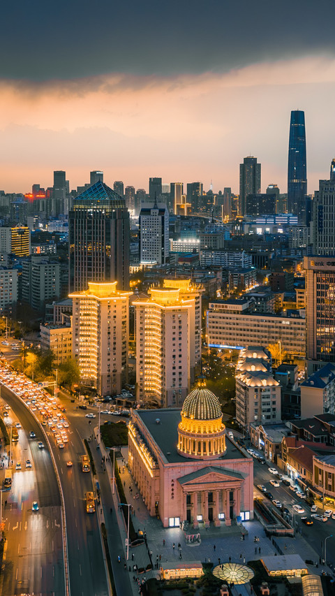 Tianjin Xiaobaolou urban scenery screenshot
