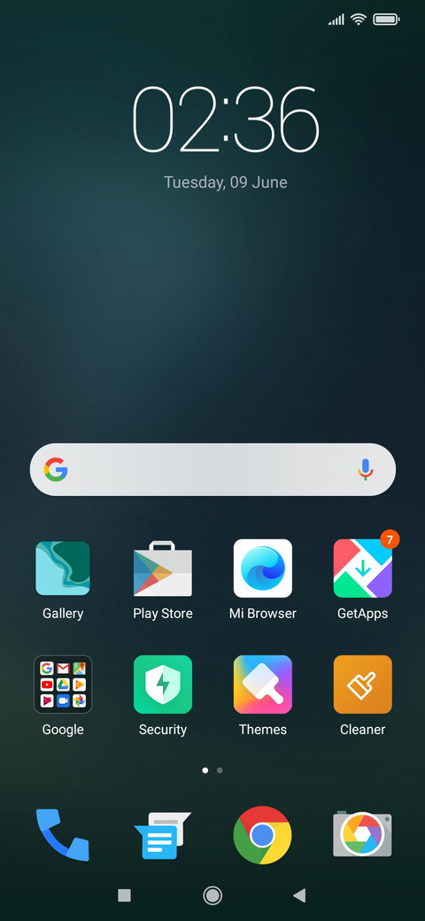Droid Green screenshot