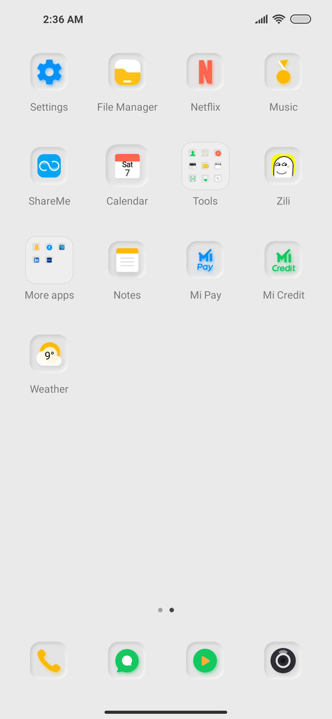 light mimicry screenshot