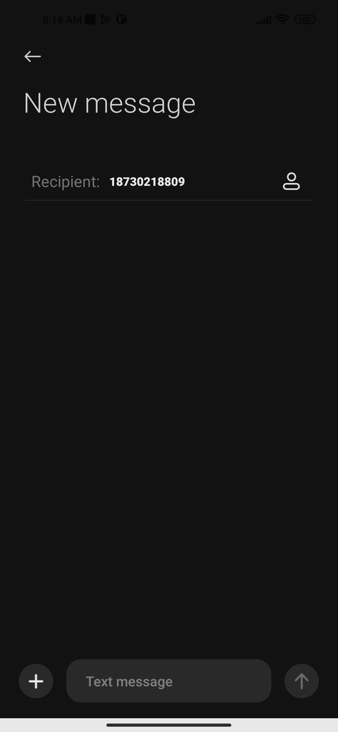 Elegant black screenshot