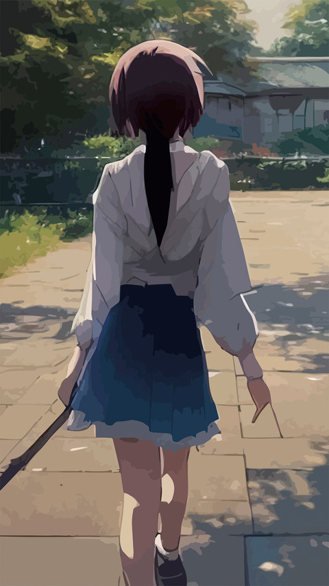 Anime girl screenshot