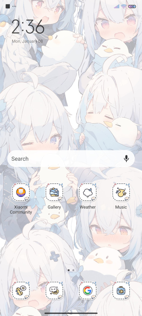 Lovely duck girl screenshot