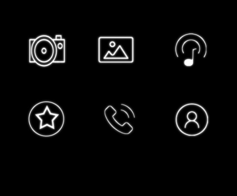 网红时钟 炫酷切换 screenshot
