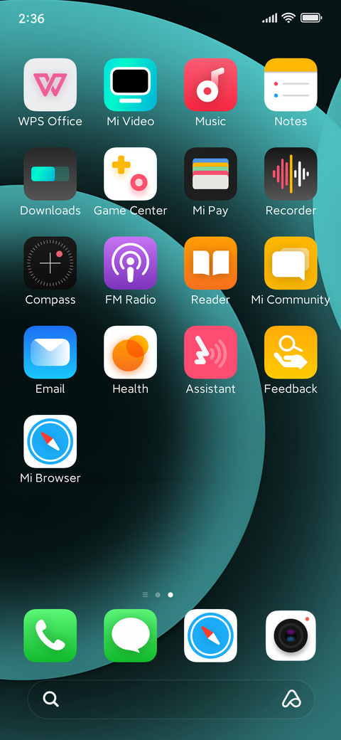 Coustom screenshot