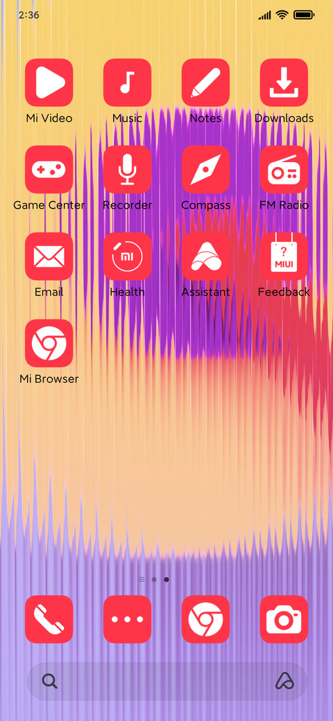 Flat Red screenshot
