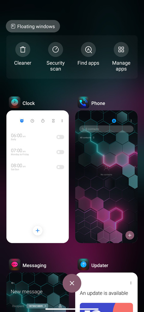 Technology metal screenshot