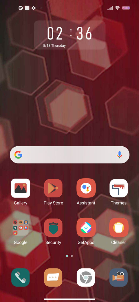 Red  lattice screenshot