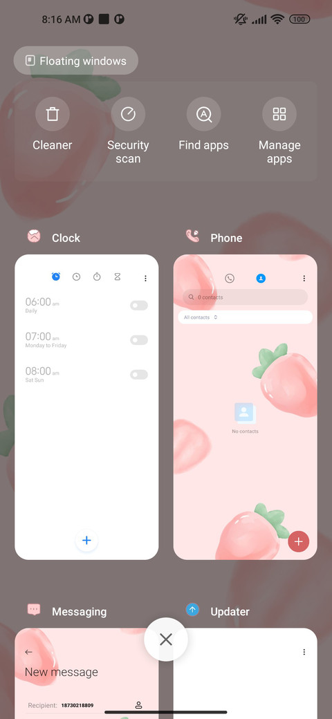 Sweet strawberry screenshot