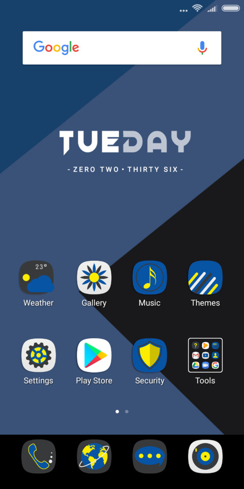 contrast color screenshot