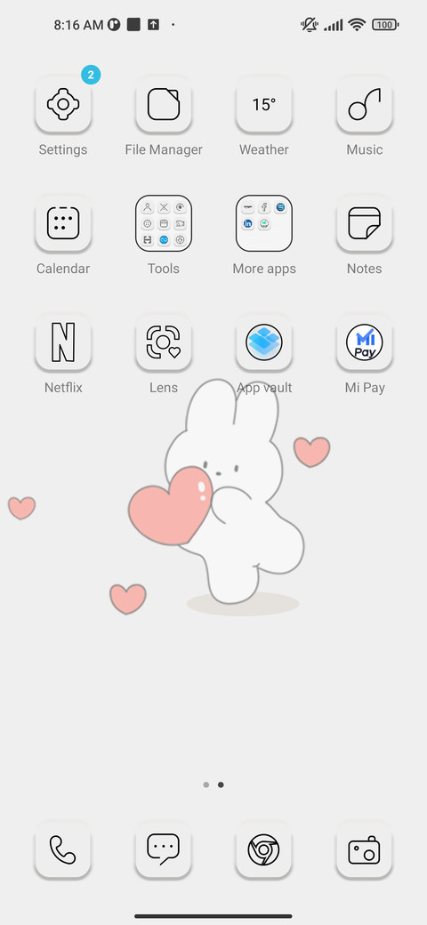 Rabbit table daily screenshot