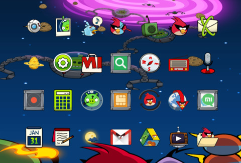 Angry Birds Space screenshot