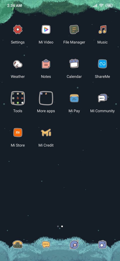 Cat cosmic tour screenshot