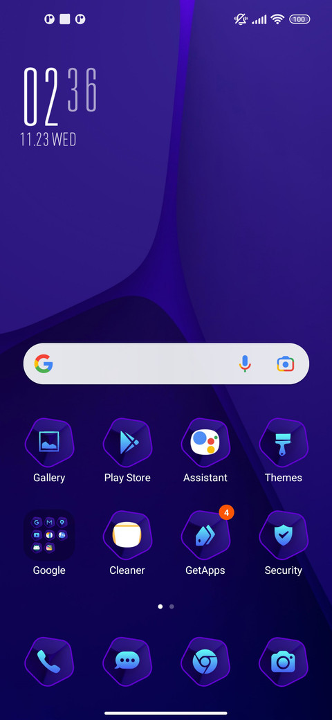 Abstract view screenshot