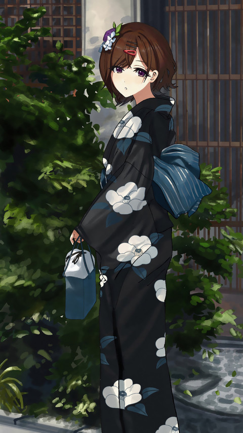 温柔千万的和服少女 screenshot
