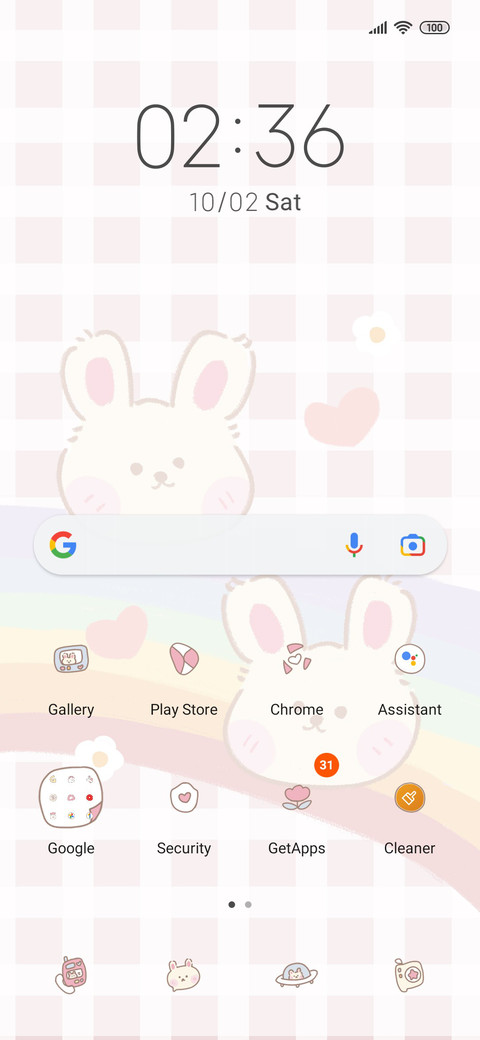 Rainbow Bunny screenshot