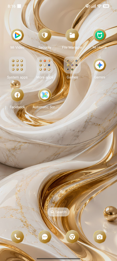 Golden Flow screenshot