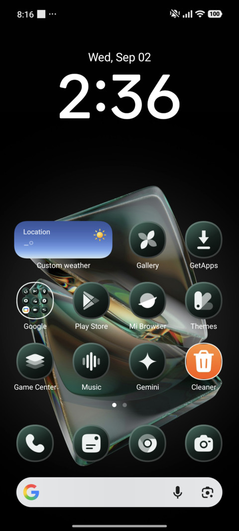 Floral Reflections screenshot
