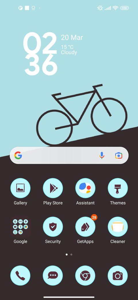 minimal cycle screenshot