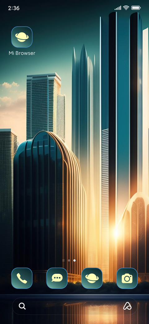 building glare screenshot