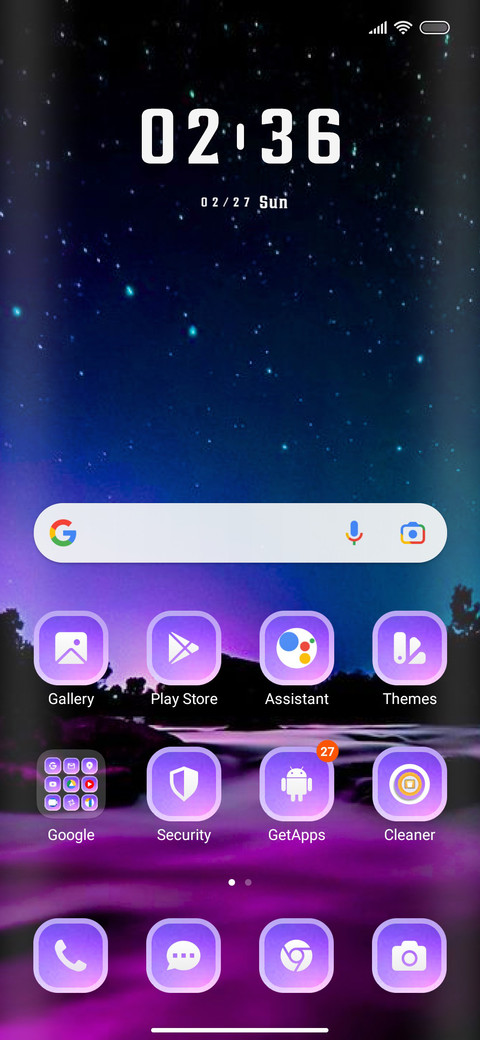 Scenery i screenshot