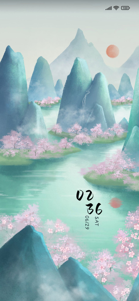 Mountain peach screenshot
