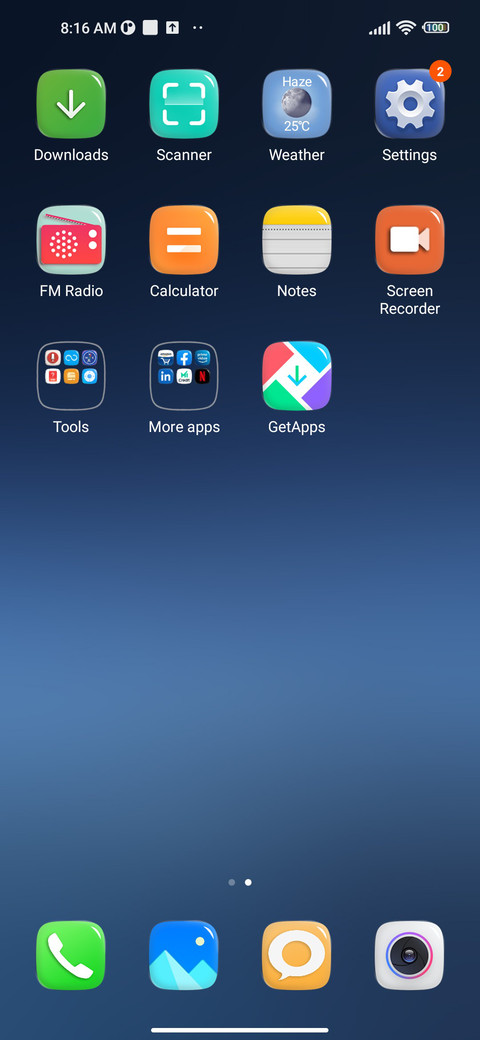 Big-font Style screenshot