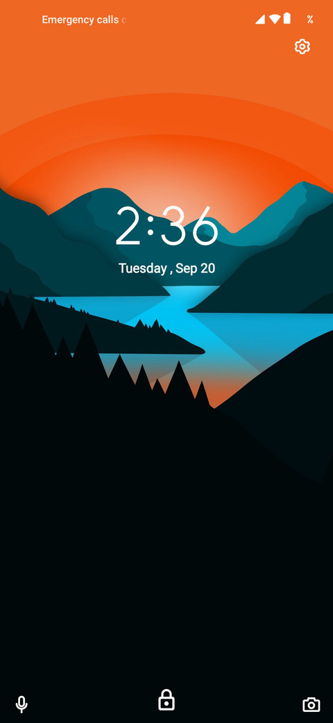 Android T screenshot