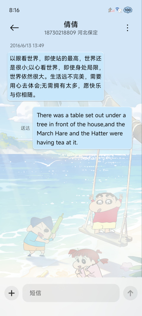 蜡笔小新 椰风海滩 screenshot