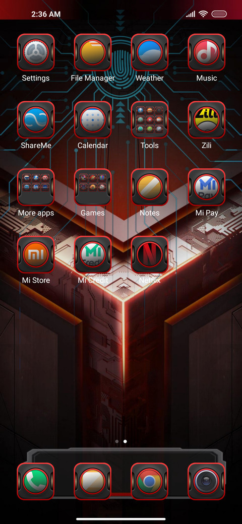 DARK ROG v12 screenshot