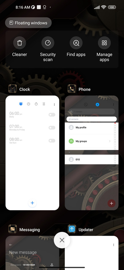 Motor gear screenshot