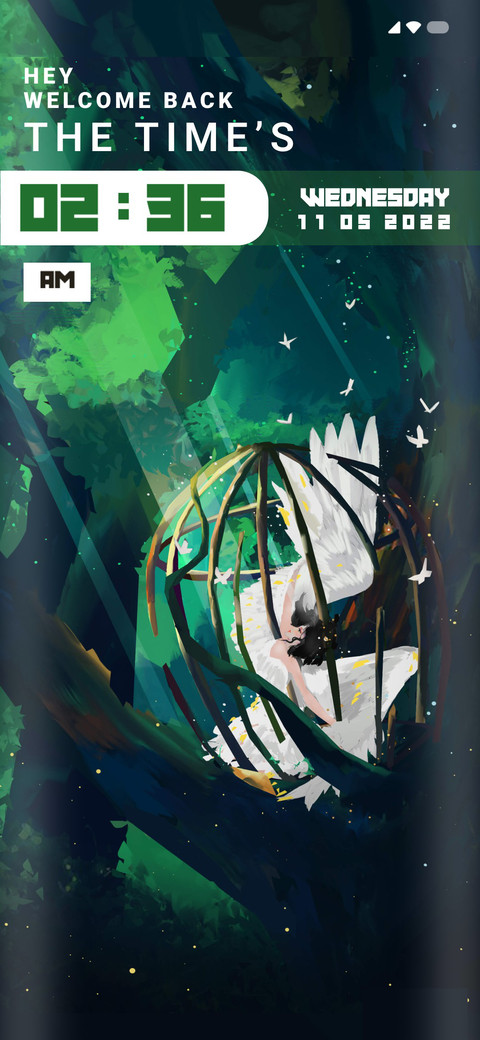 Abstract Girl Art screenshot