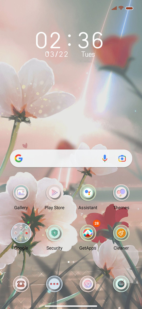 Warm spring screenshot