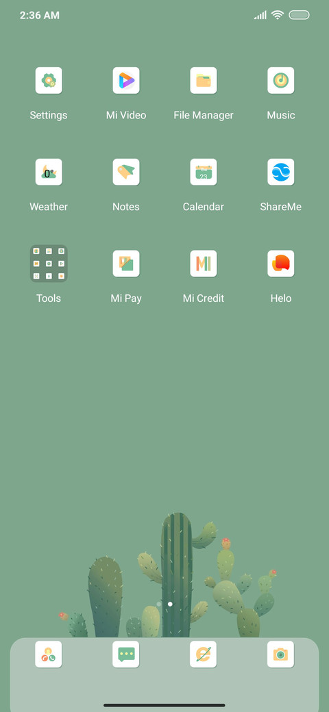 Simple cactus screenshot