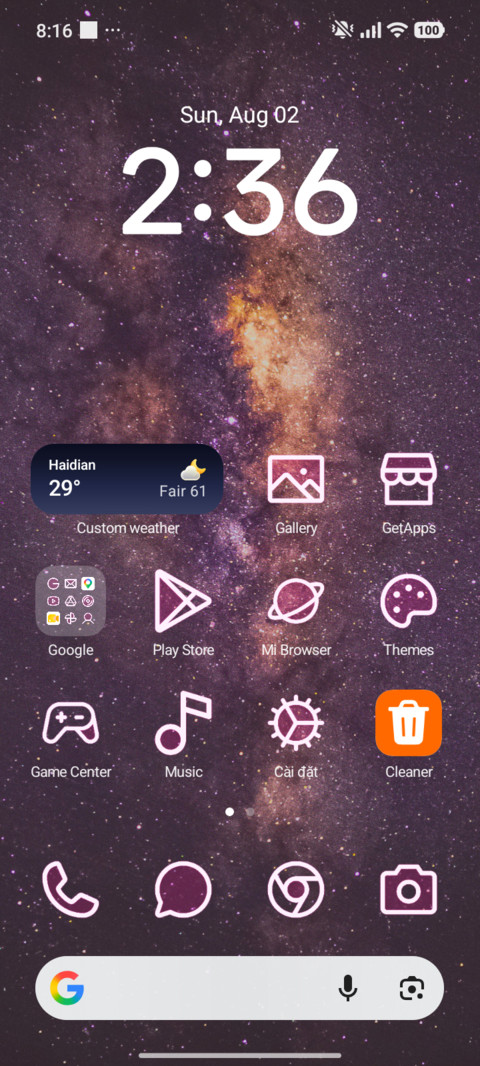 Pink Galaxy screenshot