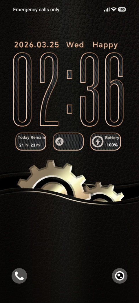 Leather Gold Edge screenshot