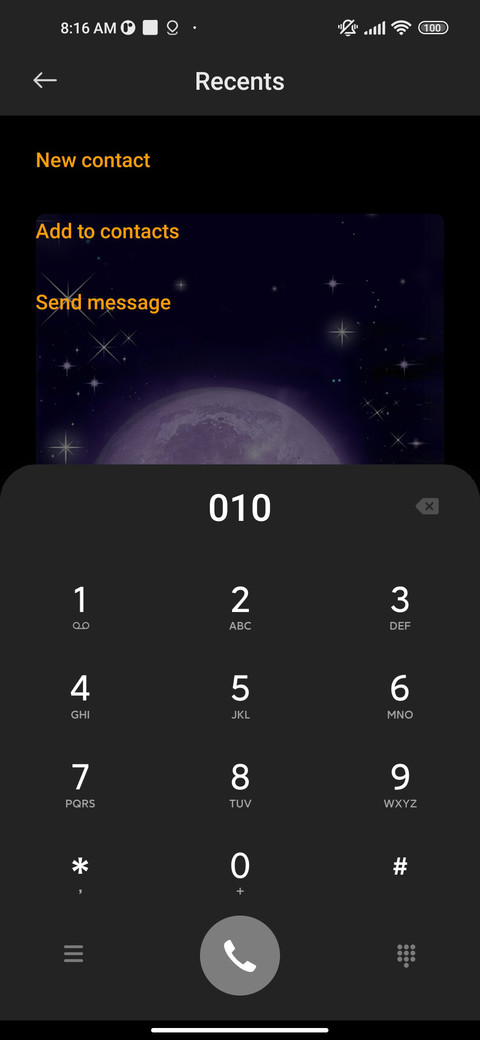 Under the nightsky screenshot