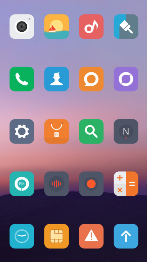 MYUI8 screenshot