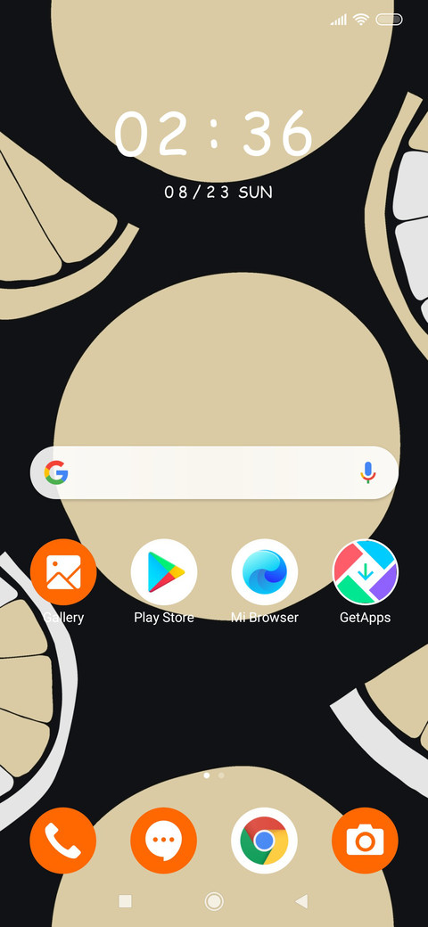 Orange - Monochrome_3MDS screenshot