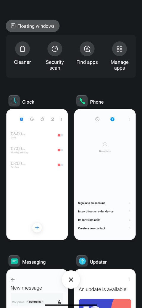 Dark EX screenshot