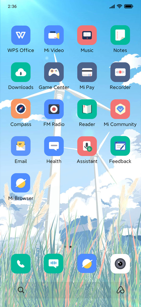 Wind screenshot